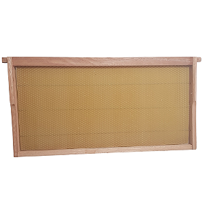 Quadros Ninho Classe A  c/ cera total - Kit com 10 und.