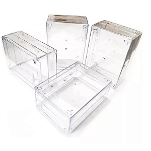 Cubo de Acrílico Para Favo de Mel - 60 Unidades