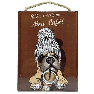 Placa Decorativa em Cerâmica