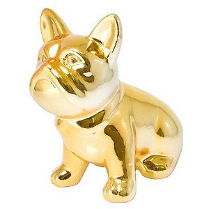 Enfeite de Porcelana Bulldog