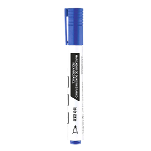 Marcador de Quadro Branco Recarregável Azul