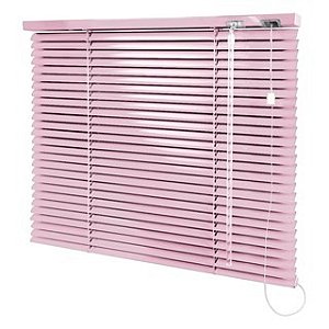 Cortina - Persiana Horizontal Rosa Alumínio Inúmeros tamanhos, sala, escritório e sacada