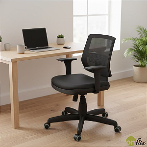 Cadeira Briza Executiva Encosto Fixo Mecanismo Relax