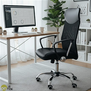 Cadeira Smart Preta Ergonômica