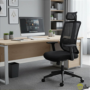 Cadeira Presidente Confort Plus Bulk Preto