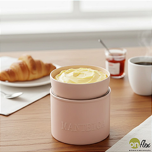 Manteigueira Francesa em Bambu