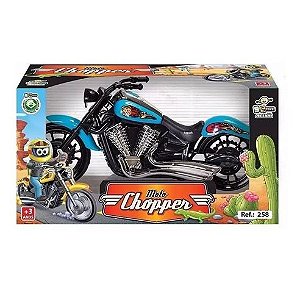 BRINQUEDO - MOTO CHOPPER (CAIXA) BS TOYS