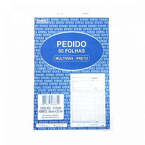 IMPRESSO PEDIDO 1/9 GRANDE PRETO 50 FOLHAS (10 UN) SAO DOMINGOS