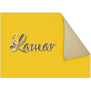 PAPEL CARTAO FOSCO AMARELO 48x66 CM PACOTE COM 20 FOLHAS LAMAR