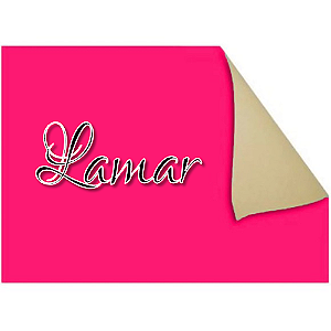 PAPEL CARTAO FOSCO PINK 48x66 CM PACOTE COM 20 FOLHAS LAMAR