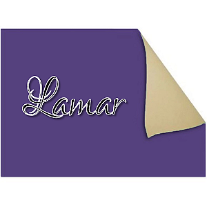 PAPEL CARTAO FOSCO VIOLETA 48x66 CM PACOTE COM 20 FOLHAS LAMAR