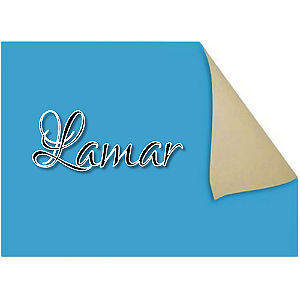 PAPEL CARTAO FOSCO AZUL CLARO 48x66 CM PACOTE COM 20 FOLHAS LAMAR