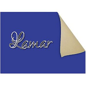 PAPEL CARTAO FOSCO AZUL ESCURO 48x66 CM PACOTE COM 20 FOLHAS LAMAR