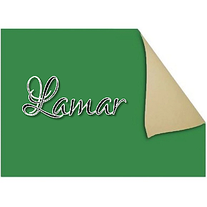PAPEL CARTAO FOSCO VERDE BANDEIRA 48x66 CM PACOTE COM 20 FOLHAS LAMAR