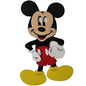 APLIQUE GRANDE 43X35 CM MICKEY EM E.V.A DECORE COM ARTE