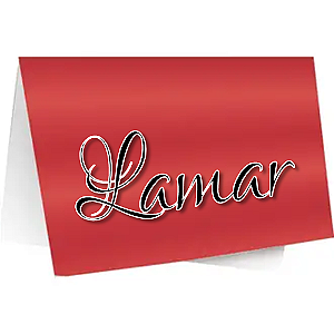 PAPEL LAMINADO VERMELHO 48X60 CM PACOTE COM 40 FOLHAS LAMAR