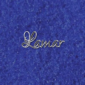PAPEL CAMURÇA AZUL ROYAL 60X40 CM PACOTE COM 25 FOLHAS LAMAR