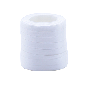 FITILHO 5 MM X 50 M BRANCO PACOTE COM 10 ROLOS MAKE+