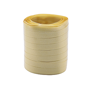 FITILHO 5 MM X 50 M DOURADO PACOTE COM 10 ROLOS MAKE+