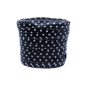 FITILHO ESTAMPADO 5 MM X 50 M POA BRANCO E PRETO PACOTE COM 10 ROLOS MAKE+