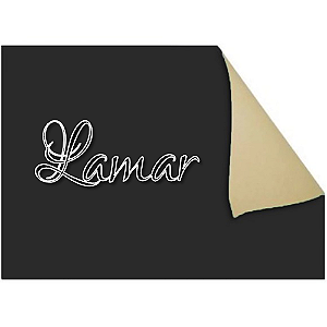 PAPEL CARTAO FOSCO PRETO 48x66 CM PACOTE COM 20 FOLHAS LAMAR
