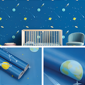PLASTICO ADESIVO ONDAPRINTS ESTAMPADO KIDS 10 45CM x 10M 80 MIC ONDA