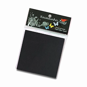 BLOCO ADESIVO PRETO 76x76 MM 1000 FOLHAS VMP