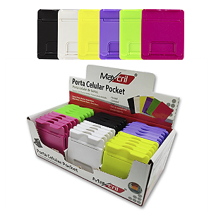 PORTA CELULAR POCKET (COR SORTIDA) MAXCRIL