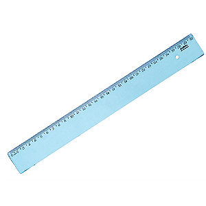 REGUA DE 30 CM NEW LINE AZUL MAXCRIL