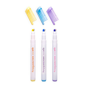 MARCA TEXTO LETTERING 2 EM 1 COM 3 CORES JOCAR OFFICE