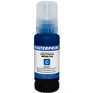 TINTA REFIL BULK INK EPSON MP504/544 CIANO 70ML MASTERPRINT