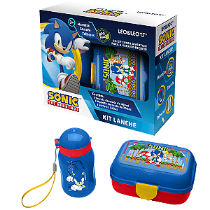KIT LANCHE SONIC GARRAFA 460M E MARMITA 700ML LEO E LEO