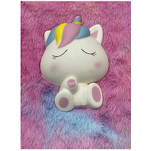 CADERNETA DE ANOTAÇÕES PELUCIA UNICORNIO 70 FOLHAS 150 X 215 MM VMP