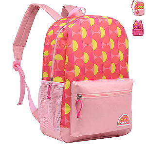 MOCHILA ESCOLAR CASUAL GEOMETRIC (ESTAMPAS SORTIDAS) CONVOY