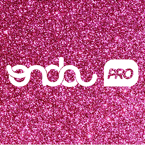 E.V.A COM GLITTER PINK 40x48 CM PACOTE COM 5 FOLHAS ONDA