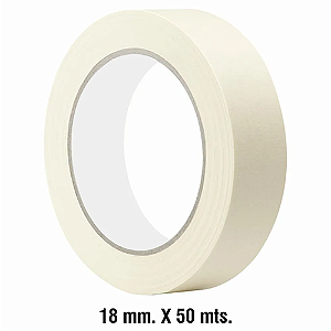 FITA CREPE 18MM X 50M 6 UNIDADES TECTAPE
