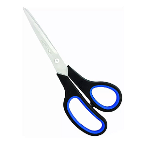 TESOURA MULTIUSO CABO COLOR 21CM 12 UNIDADES MP511 MASTERPRINT