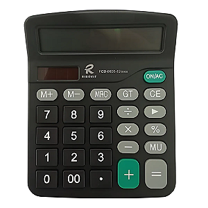 CALCULADORA MEDIA 12 DIGITOS FCD9805-12 RISOVIT