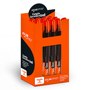 CORRETIVO CANETA 8 ML 12 UNIDADES JOCAR OFFICE