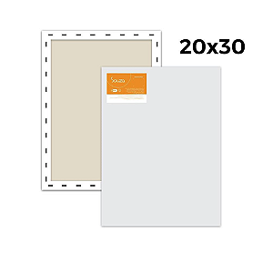 TELA DE PINTURA COM CHASSI EM MDF 20X30 CM SOUZA