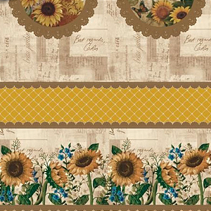 PLASTICO DE MESA TERMICO GIRASSOL PEÇA COM 30 M x 1,40 L DEKASA