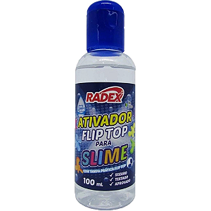 ATIVADOR DE SLIME 100 ML FLIP TOP RADEX