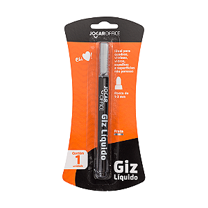 GIZ LIQUIDO PRATA BLISTER JOCAR OFFICE