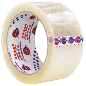 FITA PARA EMPACOTAMENTO (ADESIVO ACRILICO) TRANSPARENTE CRISTAL 45MM X 45M 4 UNIDADES EUROCEL