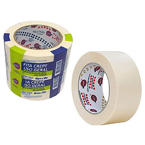 FITA CREPE 48MM X 50M 2 UNIDADES EUROCEL