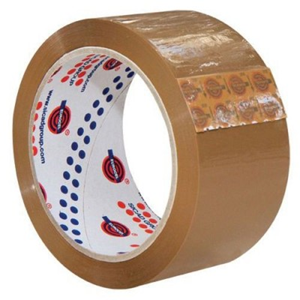 FITA PARA EMPACOTAMENTO (ADESIVO HOTMELT) MARROM 45MM X 45M 4 UNIDADES EUROCEL