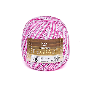 BARBANTE DEGRADE N. 6 200G ROSA CIACORES