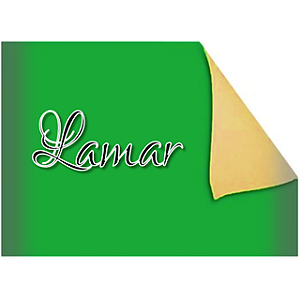 PAPEL CARTAO BRILHOSO VERDE BANDEIRA 44,5x65 CM PACOTE COM 20 FOLHAS LAMAR