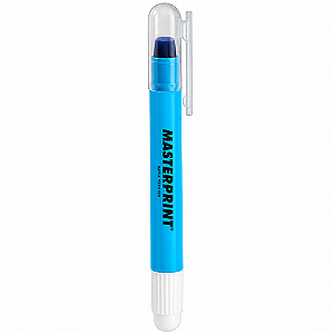 MARCA TEXTO GEL AZUL 6 UNIDADES MP613 MASTERPRINT