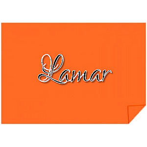 PAPEL COLOR SET (CARMEM) LARANJA 48x66 CM PACOTE COM 20 FOLHAS LAMAR